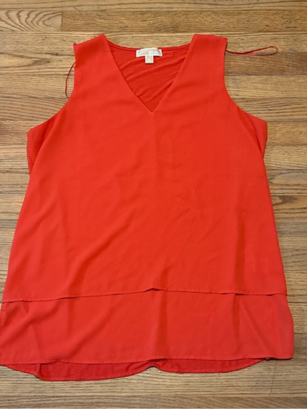 Michale Kors V-Neck Sleeveless Blouse